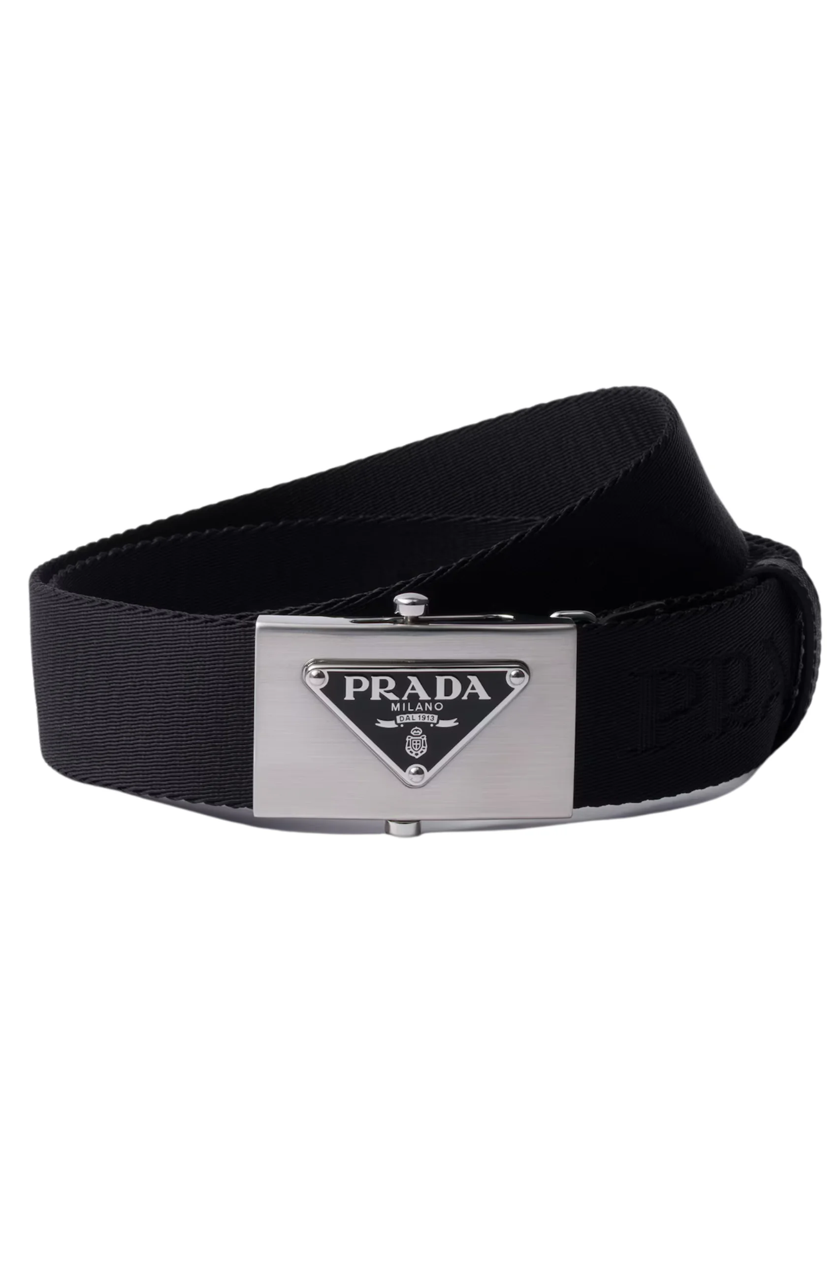 (XXX) 2CN085_2DKF_F0002_1 Prada Woven Re-Nylon belt – Bild 1