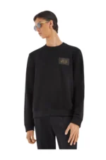 Fendi Black jersey sweatshirt - Image 4