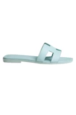 Hermes Oran sandal bleu brume - Image 3