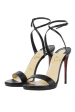 Christian Louboutin Loubi Queen 100 leather sandals - Image 5