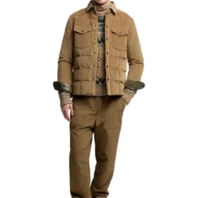 MONCLER GRENOBLE Gelt Corduroy Down Shirt Jacket