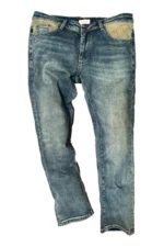 GUCCI Jeans – Light Blue Monogram Detail – Bild 3