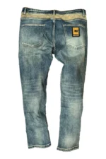 GUCCI Jeans – Light Blue Monogram Detail