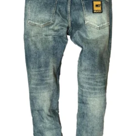 GUCCI Jeans – Light Blue Monogram Detail