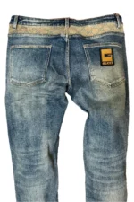 GUCCI Jeans – Light Blue Monogram Detail – Bild 2