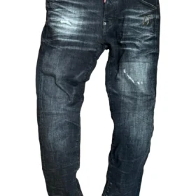 Dsquared2 Plain Dark Wash Denim