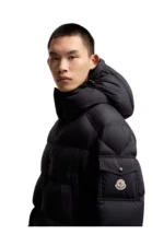 Moncler Bretagne Hooded Short Down Jacket - Image 3