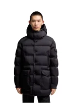 Moncler Bretagne Hooded Short Down Jacket - Image 4
