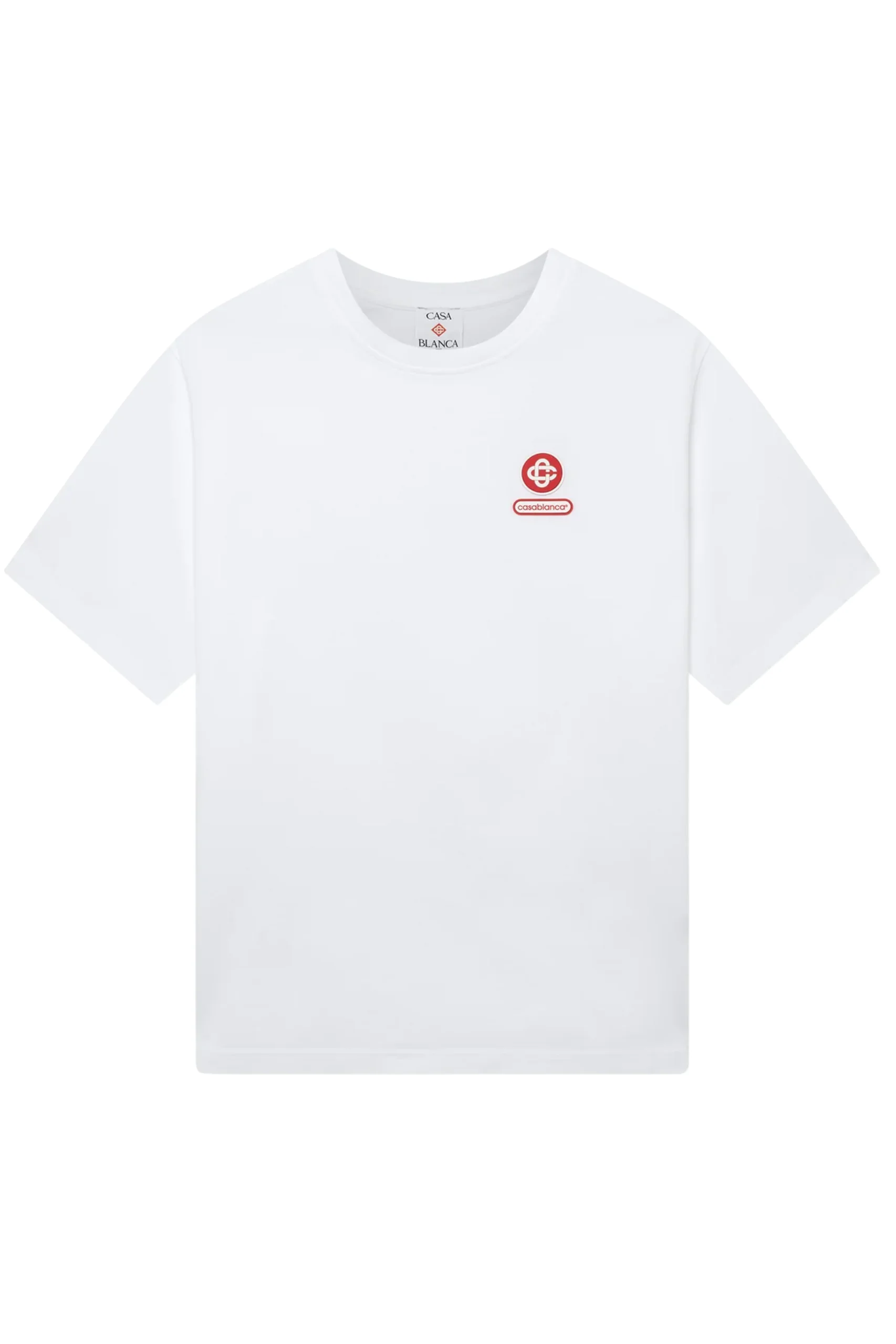 1 Casa Blanca Logo Patch Short Sleeve T‑Shirt - Image 1