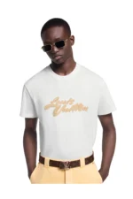 Louis Vuitton Embroidered Signature T-Shirt – Bild 3