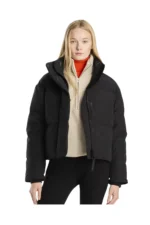CANADA GOOSE Grandview Cropped Jacket Black Label