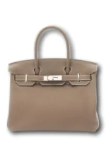 Hermès Birkin 30 Togo Leather Etoupe Grey – Excellent Condition (2024)