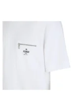 Fendi White cotton T-shirt - Image 3
