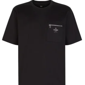 Fendi Black cotton T-shirt