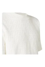Fendi White FF cotton pullover – Bild 3