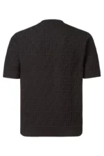 Fendi Black FF cotton pullover – Bild 2