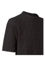 Fendi Black FF cotton pullover – Bild 3