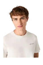 Golden Goose Men's T-shirt in vintage white cotton jersey – Bild 4
