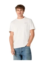 Golden Goose Men's T-shirt in vintage white cotton jersey – Bild 5