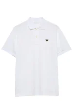 Prada Cotton Piqué Polo Shirt