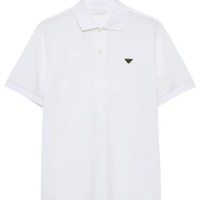 Prada Cotton Piqué Polo Shirt