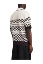 AMIRI Wool-Blend Mesh Check Shirt – Bild 4