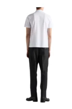 Prada Cotton Piqué Polo Shirt – Bild 5