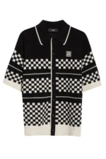 AMIRI Checkered Wool Mesh Shirt – Bild 6