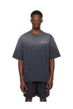 Amiri Men’s Gray 'AMIRI Design Studio' T-shirt