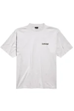 Balenciaga Men's Masking Tape Medium Fit T-shirt in Dirty White