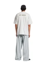 Balenciaga Men's Masking Tape Medium Fit T-shirt in Dirty White - Image 4