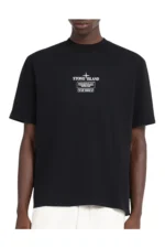 Stone Island S/s cotton jersey t-shirt – Bild 5