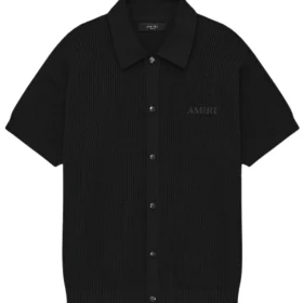 AMIRI CROCHET MESH SHIRT