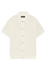 AMIRI CROCHET MESH SHIRT
