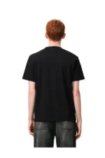 Ami Black Cotton Red Ami De Coeur Tshirt – Bild 5