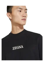 Zegna Black #UseTheExisting™ Cotton T-shirt – Bild 2