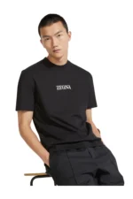 Zegna Black #UseTheExisting™ Cotton T-shirt – Bild 3