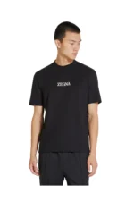 Zegna Black #UseTheExisting™ Cotton T-shirt – Bild 4
