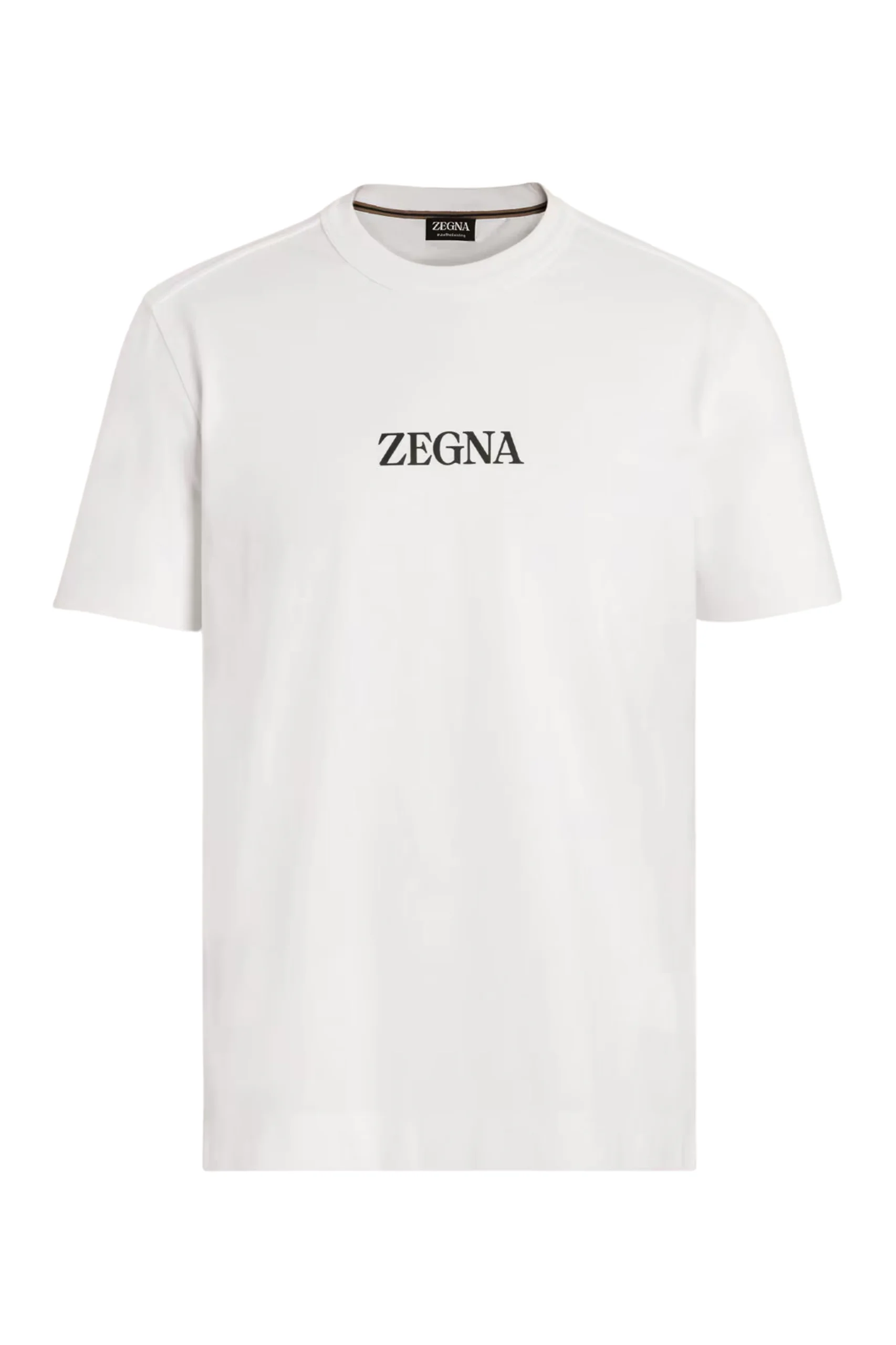 (XXX) E7364-A777-N01_1 Zegna White #UseTheExisting™ Cotton T-shirt – Bild 1