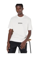 Zegna White #UseTheExisting™ Cotton T-shirt – Bild 3