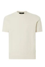 Fendi Beige cotton FF Selleria pullover