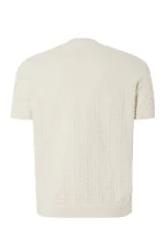 Fendi Beige cotton FF Selleria pullover – Bild 2
