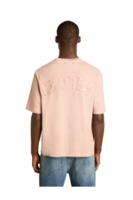 Golden Goose Powder-pink T-shirt with reverse logo on the back - Jersey Capsule - Image 4