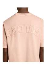 Golden Goose Powder-pink T-shirt with reverse logo on the back - Jersey Capsule - Image 5