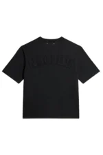 Golden Goose T-shirt in washed black with reverse logo on the back - Jersey Capsule