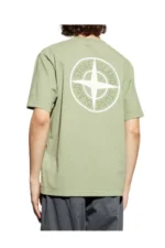 Stone Island GREEN T-shirt with logo – Bild 4
