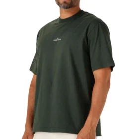 STONE ISLAND green stone island t shirt ss t shirt