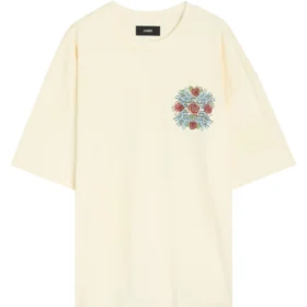 AMIRI Out For Trouble printed cotton T-shirt