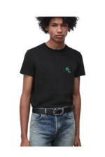 Dior T-Shirt with Dior Clover Embroidery, Regular Fit – Bild 2