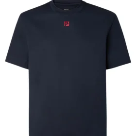 Fendi Dark blue cotton T-shirt